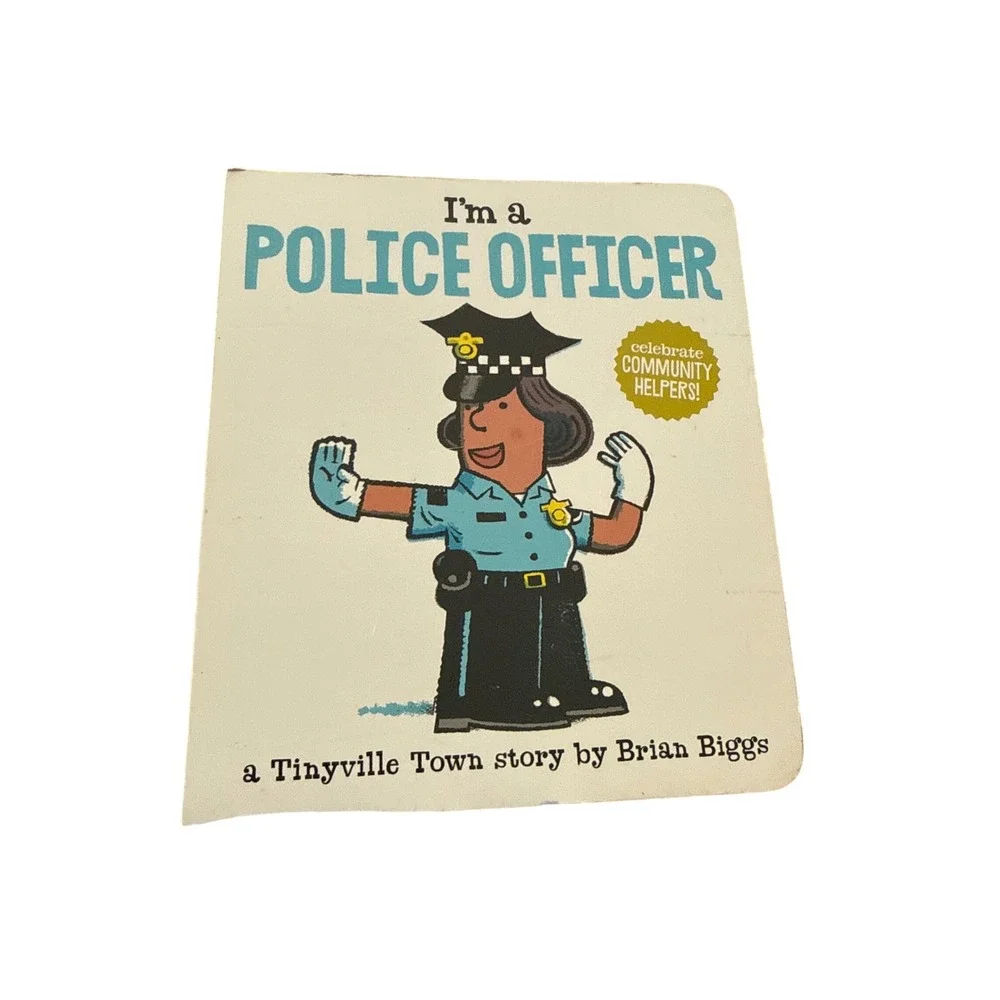 I'm a Police Officer Tinyville Town Board Book Brian Biggs Abrams Appleseed